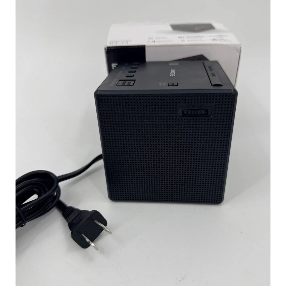 Sony ICF-C1 Desktop Alarm Clock AM FM Radio Black Sony ICFC1